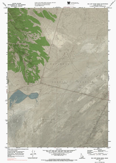 ID-BIG LOST RIVER SINKS: GeoChange 1967-2013 Preview 1