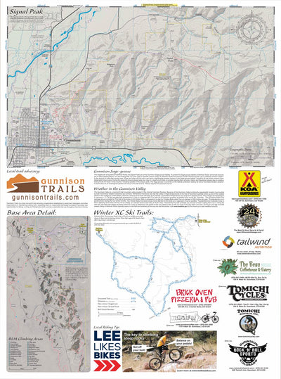Signal Peak Trails Map (Gunnison, CO) Preview 1