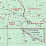 Nebraska & Samuel R. McKelvie National Forests Visitor Map (Nebraska NF - Bessey RD Half) Preview 2