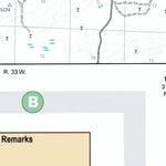 Nebraska & Samuel R. McKelvie National Forest Visitor Map (McKelvie NF Half) Preview 2