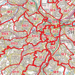 XYZ Postcode Sector Map - (G7) - Sheffield Preview 2
