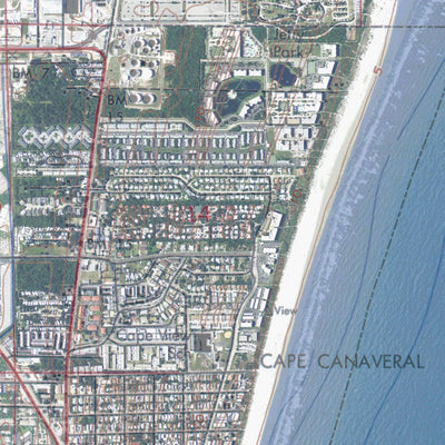 FL-CAPE CANAVERAL: GeoChange 1976-2010 Preview 3
