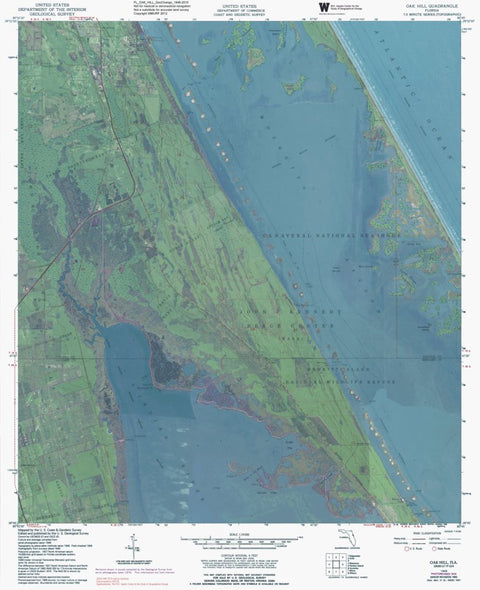 FL-OAK HILL: GeoChange 1948-2010 Preview 1