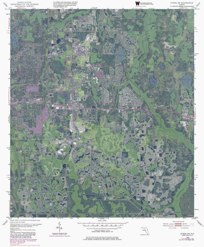 FL-OVIEDO SW: GeoChange 1951-2010 Preview 1