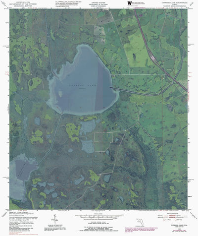 FL-CYPRESS LAKE: GeoChange 1950-2010 Preview 1