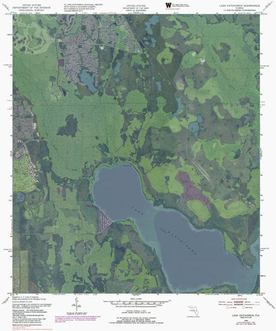 FL-LAKE HATCHINEHA: GeoChange 1950-2010 Preview 1