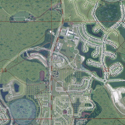 FL-LAKE TOHOPEKALIGA: GeoChange 1950-2010 Preview 2