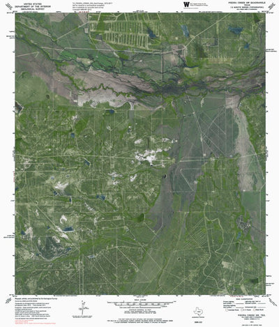 TX-PIEDRA CREEK SW: GeoChange 1972-2012 Preview 1