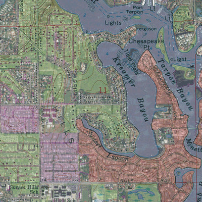 FL-TARPON SPRINGS: GeoChange 1971-2010 Preview 3