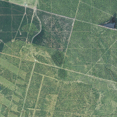 TX-BATESVILLE SW: GeoChange 1971-2012 Preview 2