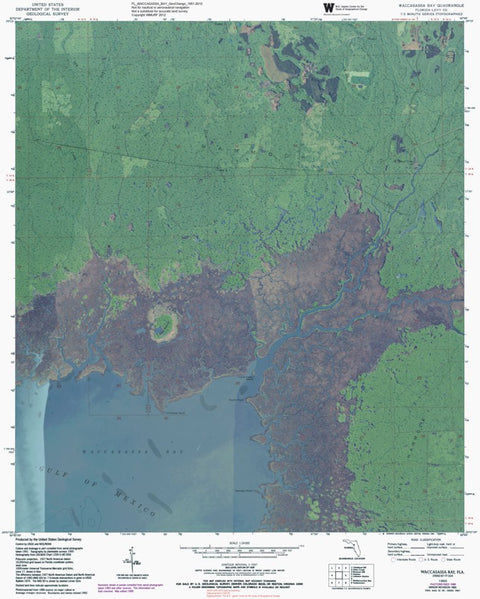 FL-WACCASASSA BAY: GeoChange 1951-2010 Preview 1