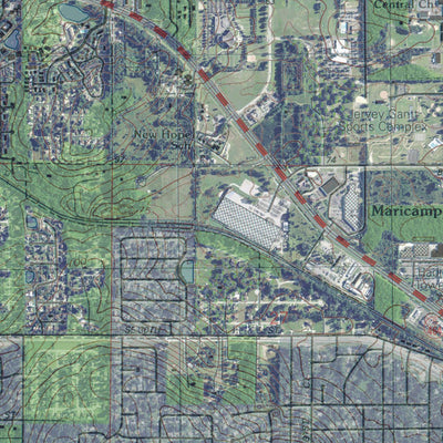FL-OCALA EAST: GeoChange 1964-2010 Preview 3