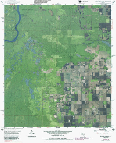FL-MANATEE SPRINGS: GeoChange 1951-2010 Preview 1