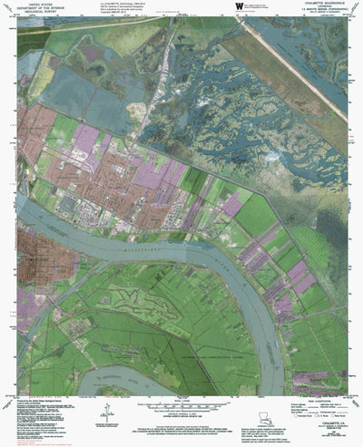 LA-CHALMETTE: GeoChange 1964-2010 Preview 1