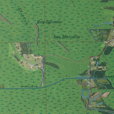 LA-GRASSY LAKE: GeoChange 1963-2010 Preview 3