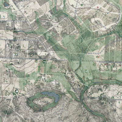 TX-DEL RIO NW: GeoChange 1971-2012 Preview 2