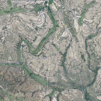 TX-DEL RIO NW: GeoChange 1971-2012 Preview 3