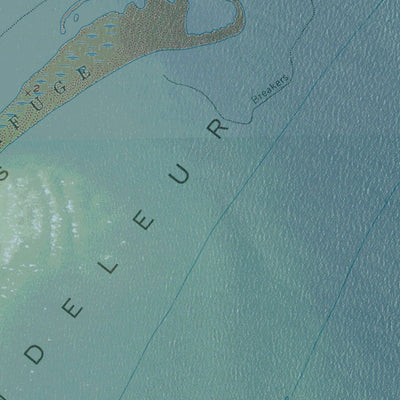LA-GRAND GOSIER ISLAND: GeoChange 1950-2010 Preview 2