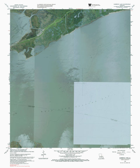 LA-HAMMOCK LAKE: GeoChange 1948-2010 Preview 1