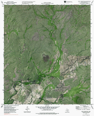 TX-PINTO MOUNTAIN: GeoChange 1973-2012 Preview 1