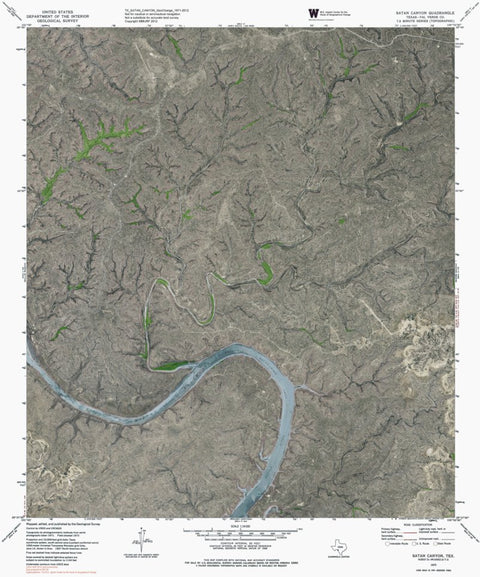 TX-SATAN CANYON: GeoChange 1971-2012 Preview 1
