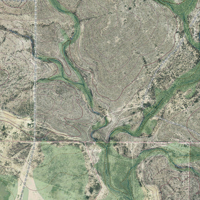 TX-DEL RIO NE: GeoChange 1971-2012 Preview 2
