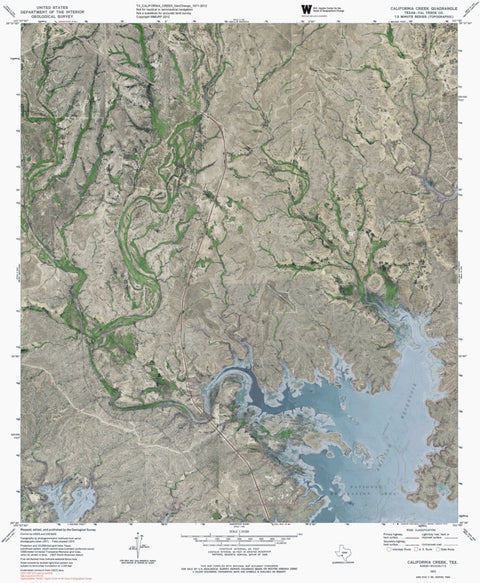 TX-CALIFORNIA CREEK: GeoChange 1971-2012 Preview 1