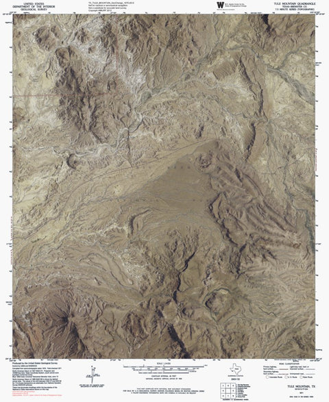 TX-TULE MOUNTAIN: GeoChange 1970-2012 Preview 1