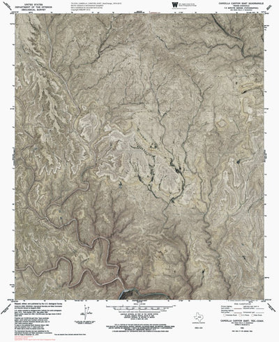 TX-COA-CANDILLA CANYON EAST: GeoChange 1974-2012 Preview 1