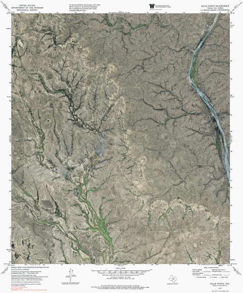 TX-GILLIS RANCH: GeoChange 1971-2012 Preview 1