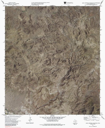 TX-AGUA ADENTRO MOUNTAIN: GeoChange 1970-2012 Preview 1