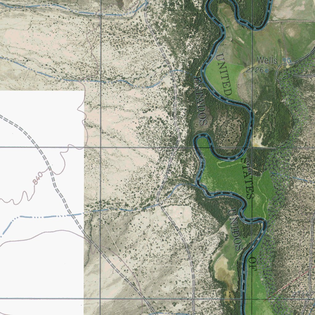 CHH-TX-LAS CONCHAS: GeoChange 1972-2012-10 Map by Western Michigan ...