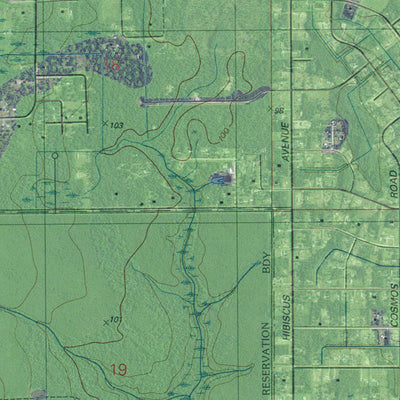FL-MIDDLEBURG SW: GeoChange 1946-2010 Preview 2