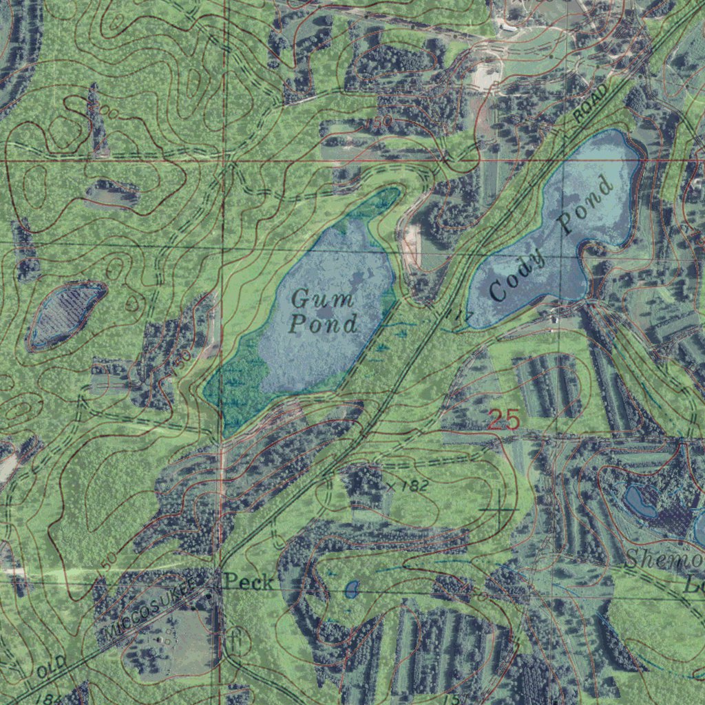 FL-MICCOSUKEE: GeoChange 1952-2010 Map by Western Michigan University ...