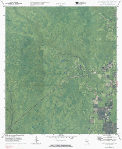 FL-CRAWFORDVILLE WEST: GeoChange 1970-2010 Preview 1