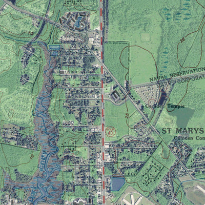 GA-HARRIETTS BLUFF: GeoChange 1974-2010 Preview 3