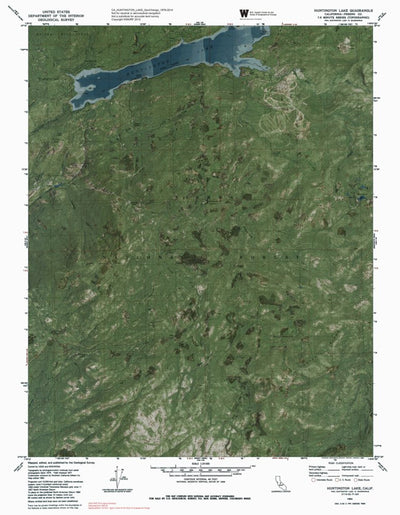 CA-HUNTINGTON LAKE: GeoChange 1976-2014 Preview 1