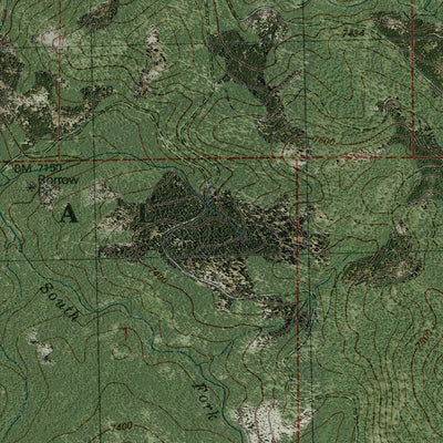 CA-HUNTINGTON LAKE: GeoChange 1976-2014 Preview 2