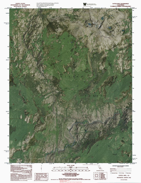 CA-CATTLE MOUNTAIN: GeoChange 1975-2014 Preview 1