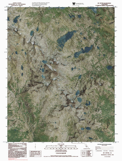 CA-MOUNT RITTER: GeoChange 1975-2014 Preview 1