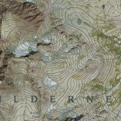 CA-MOUNT RITTER: GeoChange 1975-2014 Preview 2