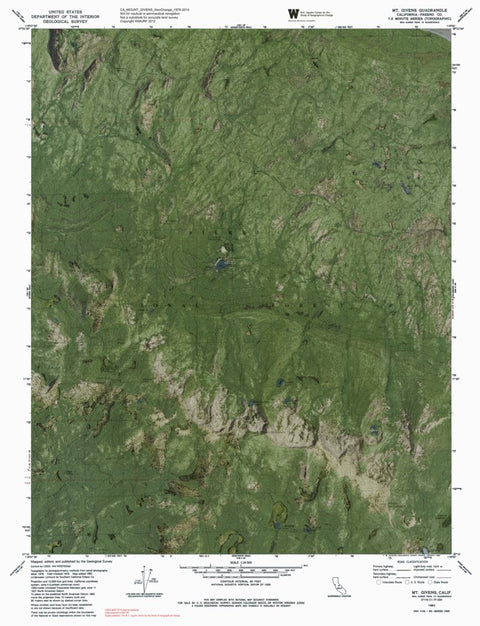 CA-MOUNT GIVENS: GeoChange 1976-2014 Preview 1