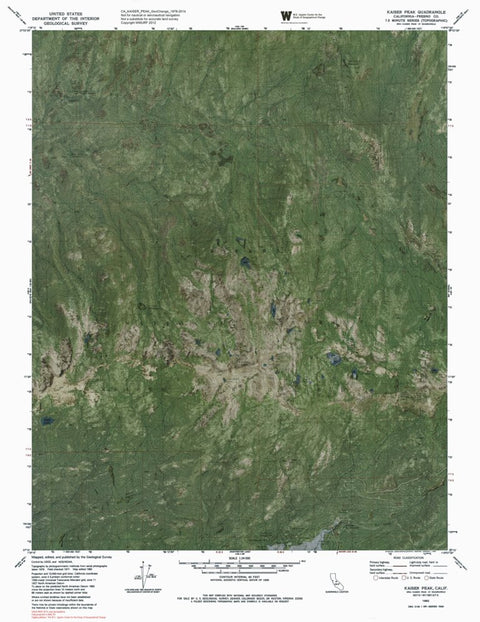 CA-KAISER PEAK: GeoChange 1976-2014 Preview 1