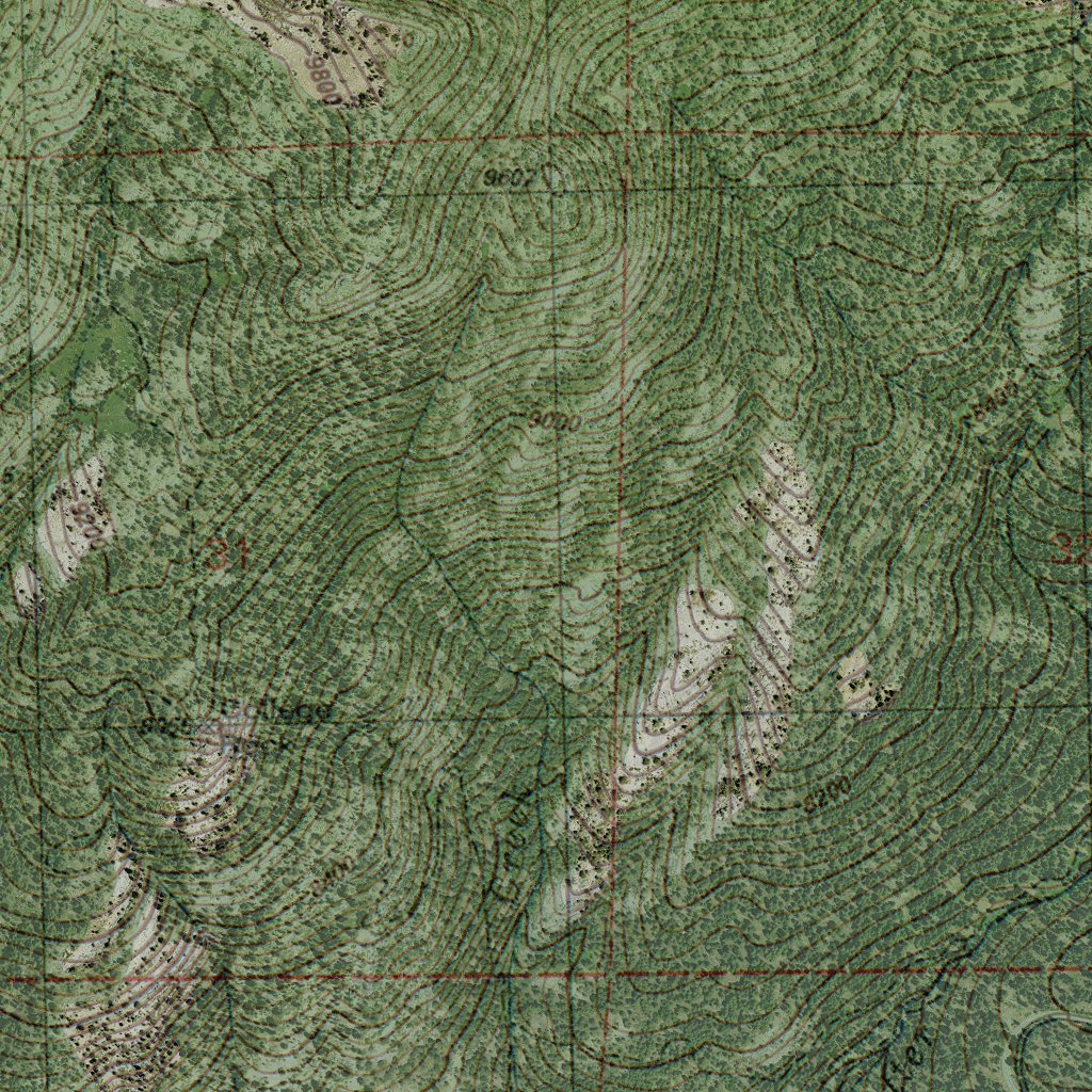 CA-KAISER PEAK: GeoChange 1976-2014 Map by Western Michigan University ...