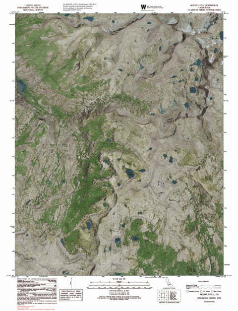 CA-MOUNT LYELL: GeoChange 1984-2014 Preview 1