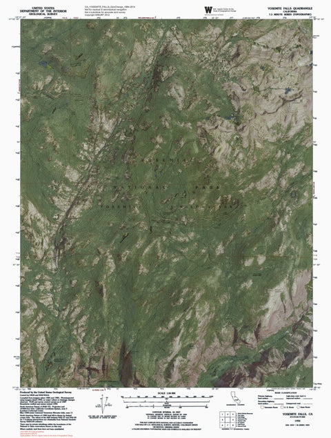 CA-YOSEMITE FALLS: GeoChange 1984-2014 Preview 1