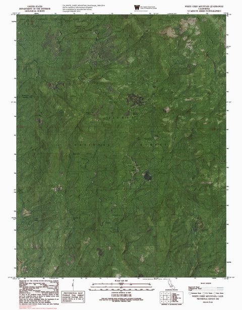 CA-WHITE CHIEF MOUNTAIN: GeoChange 1984-2014 Preview 1