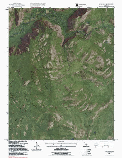 CA-HALF DOME: GeoChange 1984-2014 Preview 1