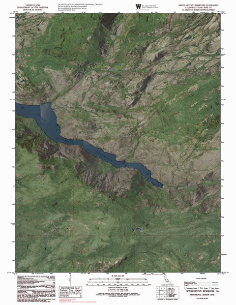 CA-HETCH HETCHY RESERVOIR: GeoChange 1984-2014 Preview 1