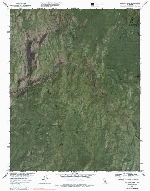 CA-BALLOON DOME: GeoChange 1978-2014 Preview 1